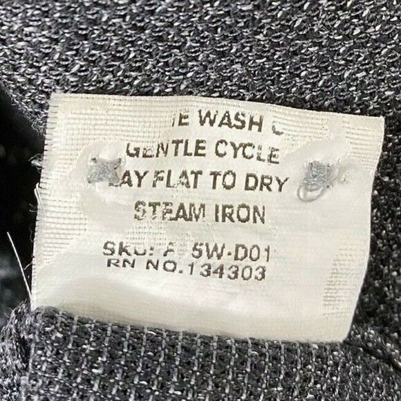 BROOKLYN TAILORS Womens Sz Small S Cotton Shirt Dress EUC Short Sleeve Blue - Picture 7 of 7